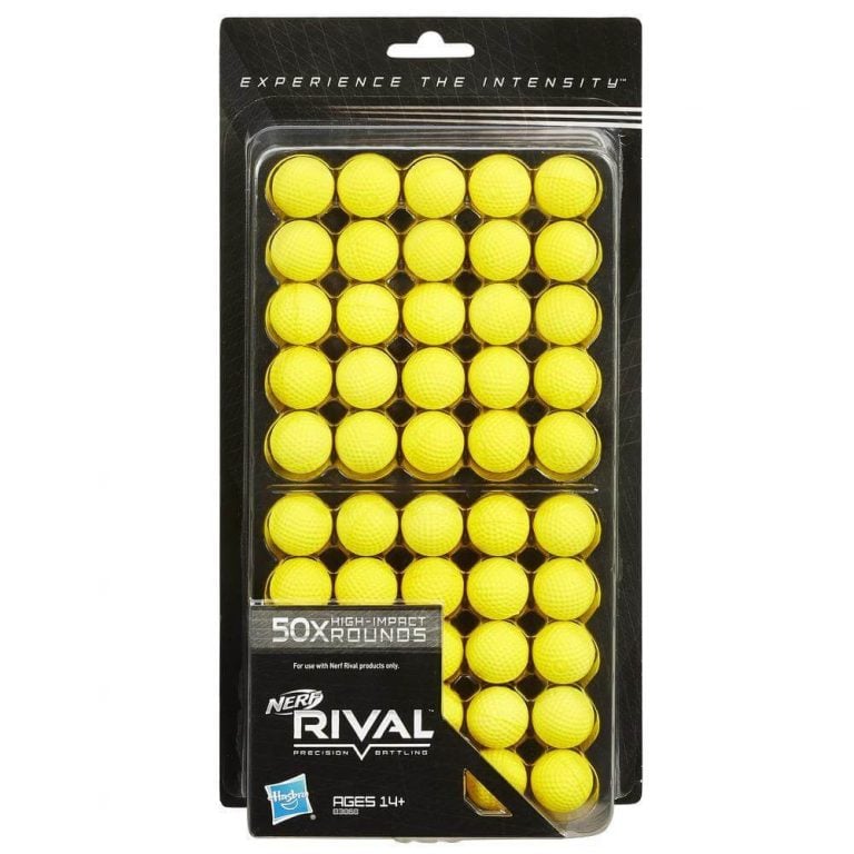 NERF Rival Refill - 50 Balletjes - Nerf-pijltjes.nl