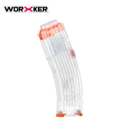 Worker magazijn voor 15 pijltjes transparant