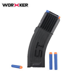 Worker magazijn voor 15 pijltjes zwart