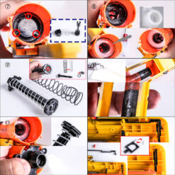 Worker 9kg Spring Upgrade Kit voor Nerf LongShot installatie