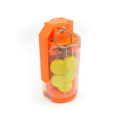 Granaat voor Nerf Rival balletjes Transparant Oranje