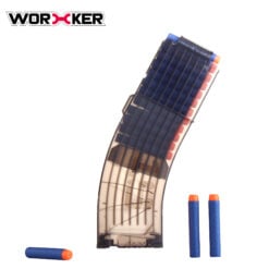 Worker magazijn voor 15 pijltjes getint zwart