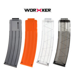 Worker magazijn voor 22 pijltjes overzichtsfoto