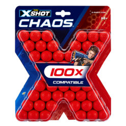 Zuru X-Shot Dart Ball Blaster Pistool Balletjes Chaos 100 Refill Verpakking