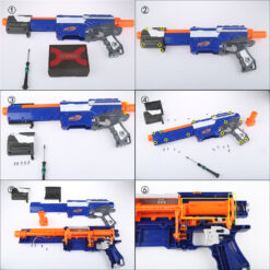 Worker 5 kg Spring Upgrade Kit voor Nerf Alpha Trooper Installatie