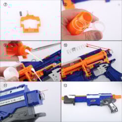 Worker 5 kg Spring Upgrade Kit voor Nerf Alpha Trooper Installatie