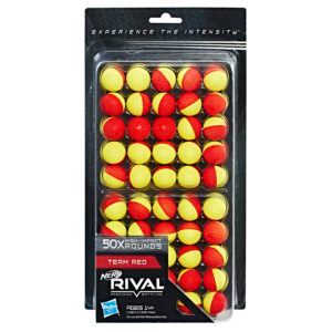 NERF Rival Refill - 50 Rounds Rood-Geel