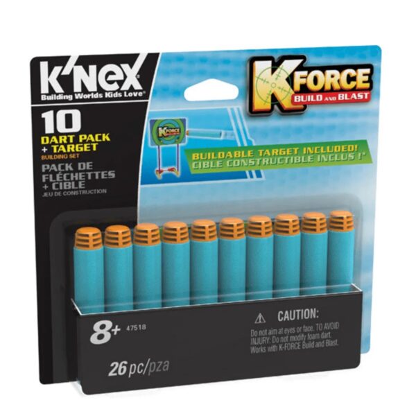 K'NEX K-Force - 10 Nerf pijltjes + Target