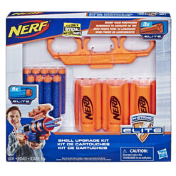 NERF Shell Upgrade Kit - 3 Shells, 9 Nerf Pijltjes, Shell Houder