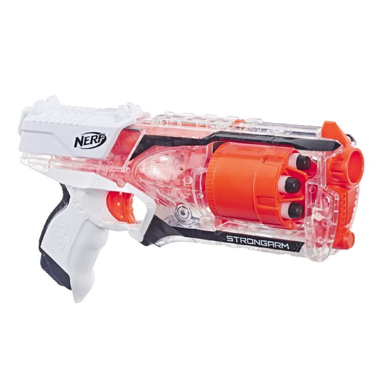 XShot Crusher Blaster met Pijltjesriem Wit nerfpijltjes.nl