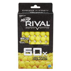NERF Rival Refill geel - 60 Balletjes