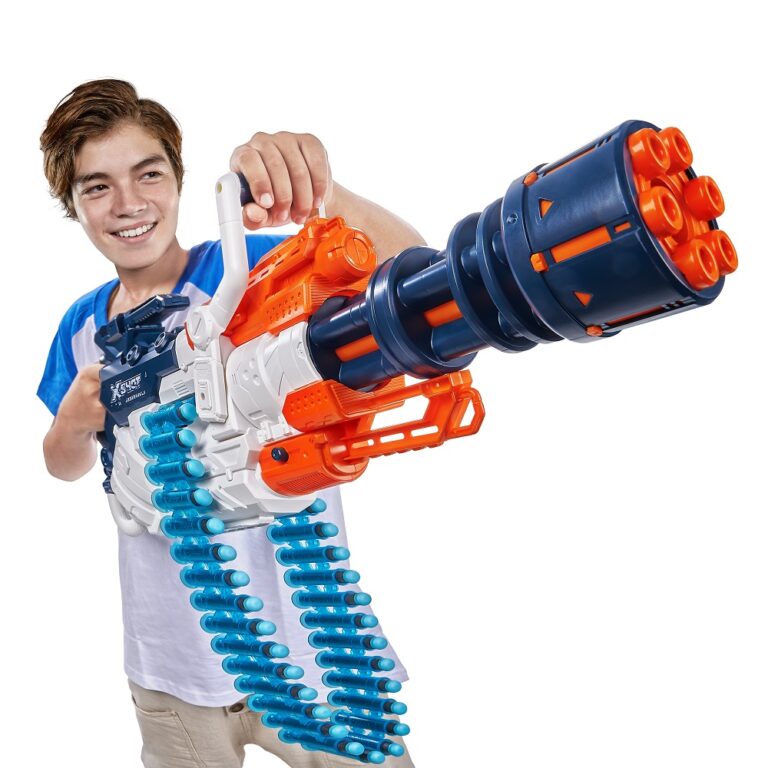 XShot Crusher Blaster met Pijltjesriem Wit nerfpijltjes.nl