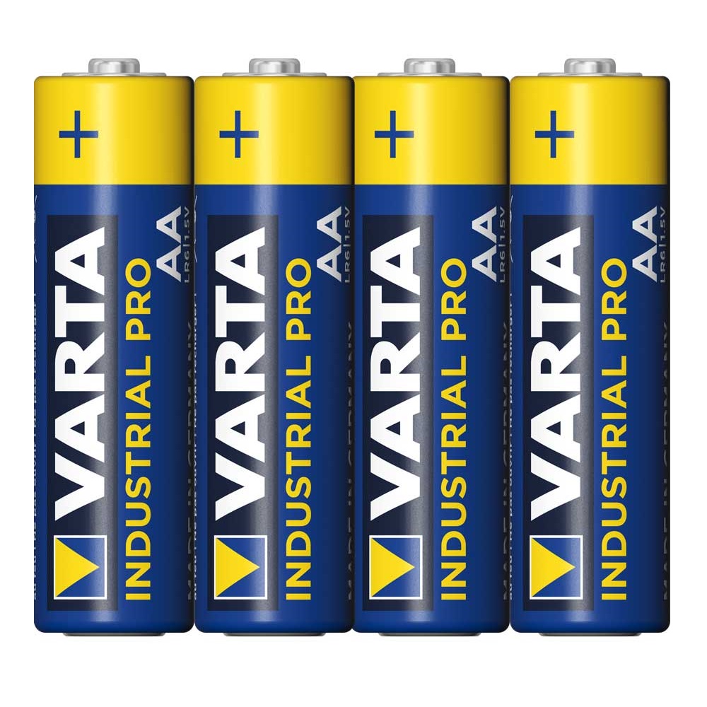massa Gemengd injecteren Varta Industrial Pro Alkaline AA Batterijen - 4 stuks - nerf-pijltjes.nl