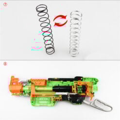 Worker 5 kg veer upgrade voor nerf slingfire Installatie