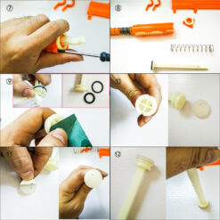 Worker 9kg veer Upgrade Kit voor Nerf Stampede Instructies