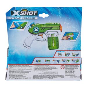 X-Shot Stealth Soaker Verpakking Achterkant
