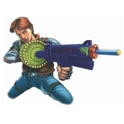 BuzzBee Air Warriors Sidewinder - Blauw