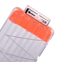 Magazijn voor 18 pijltjes voor NERF - Transparant