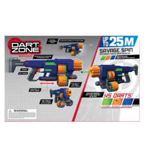 Dart Zone Savage Spin