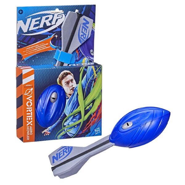 NERF Sports Vortex Aero Howler Blauw Grijs