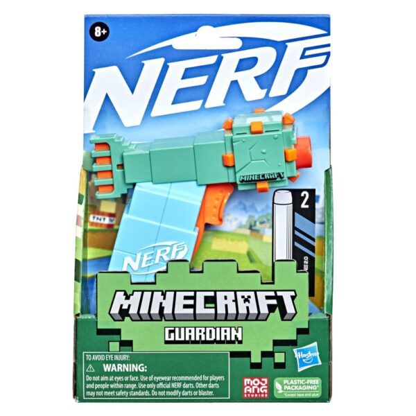 NERF MicroShots Minecraft Ender Guardian
