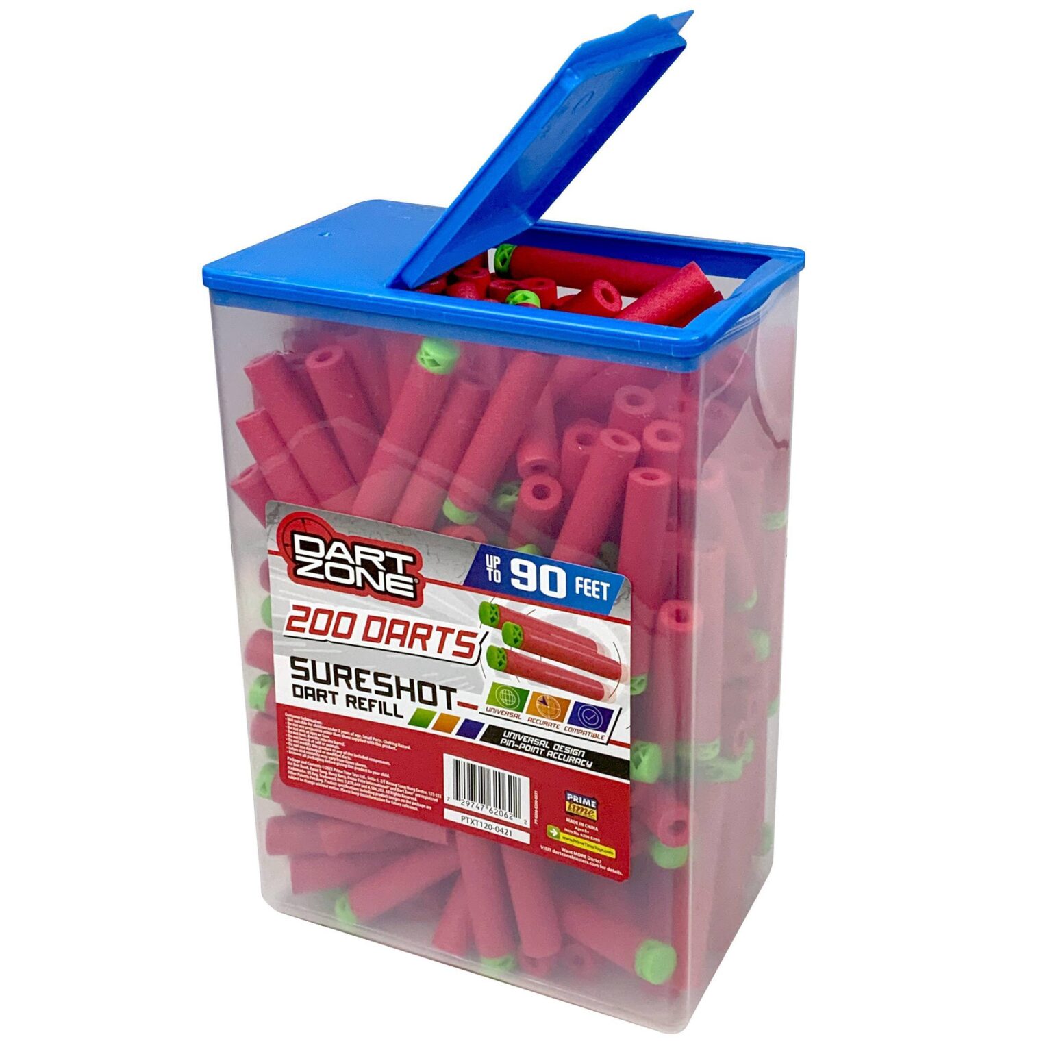 Dart Zone Diamond / Chili Dart Refill Pack 200 pijltjes nerf