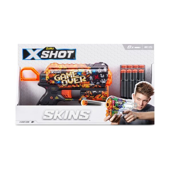 X-Shot Skins Flux - Game Over