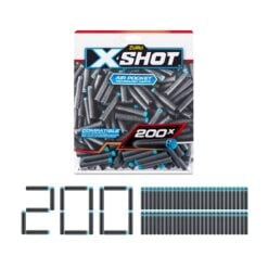 X-Shot Air Pocket Technology Dart Refill - 200 pijltjes
