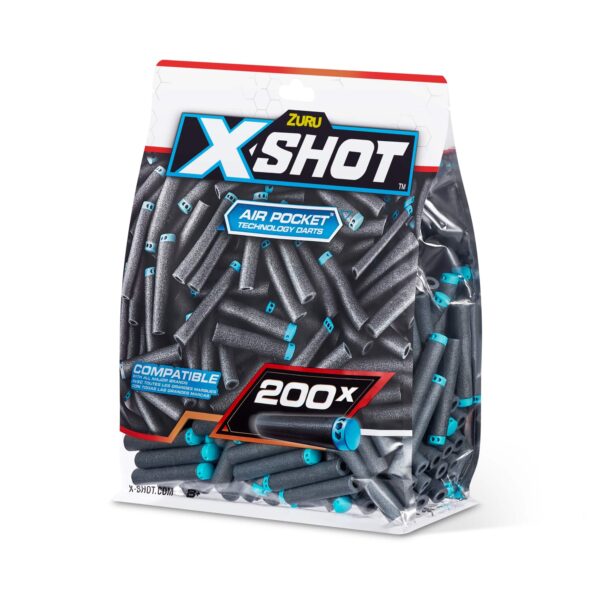X-Shot Air Pocket Technology Dart Refill - 200 pijltjes