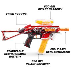X-Shot Hyper Gel - Trace Fire Motorized Gel Blaster
