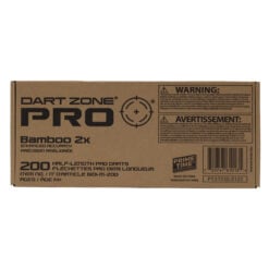 Dart Zone Bamboo 2X Short Dart Refill - 200 pijltjes