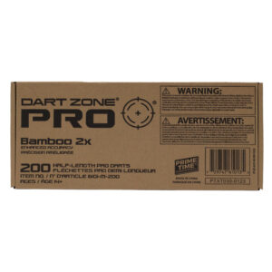 Dart Zone Bamboo 2X Short Dart Refill - 200 pijltjes