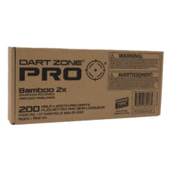Dart Zone Bamboo 2X Short Dart Refill - 200 pijltjes