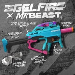 NERF Pro Gelfire x MrBeast - Motorized Gel Blaster