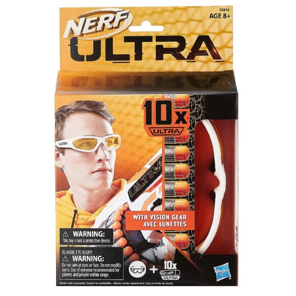 NERF Ultra Vision Gear Bril + 10 Ultra Pijlen