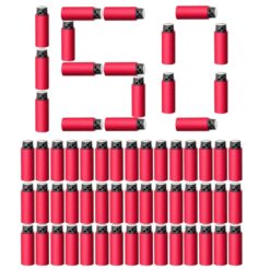 Dart Zone Max Ruby Half-Length Darts - 150 pijltjes