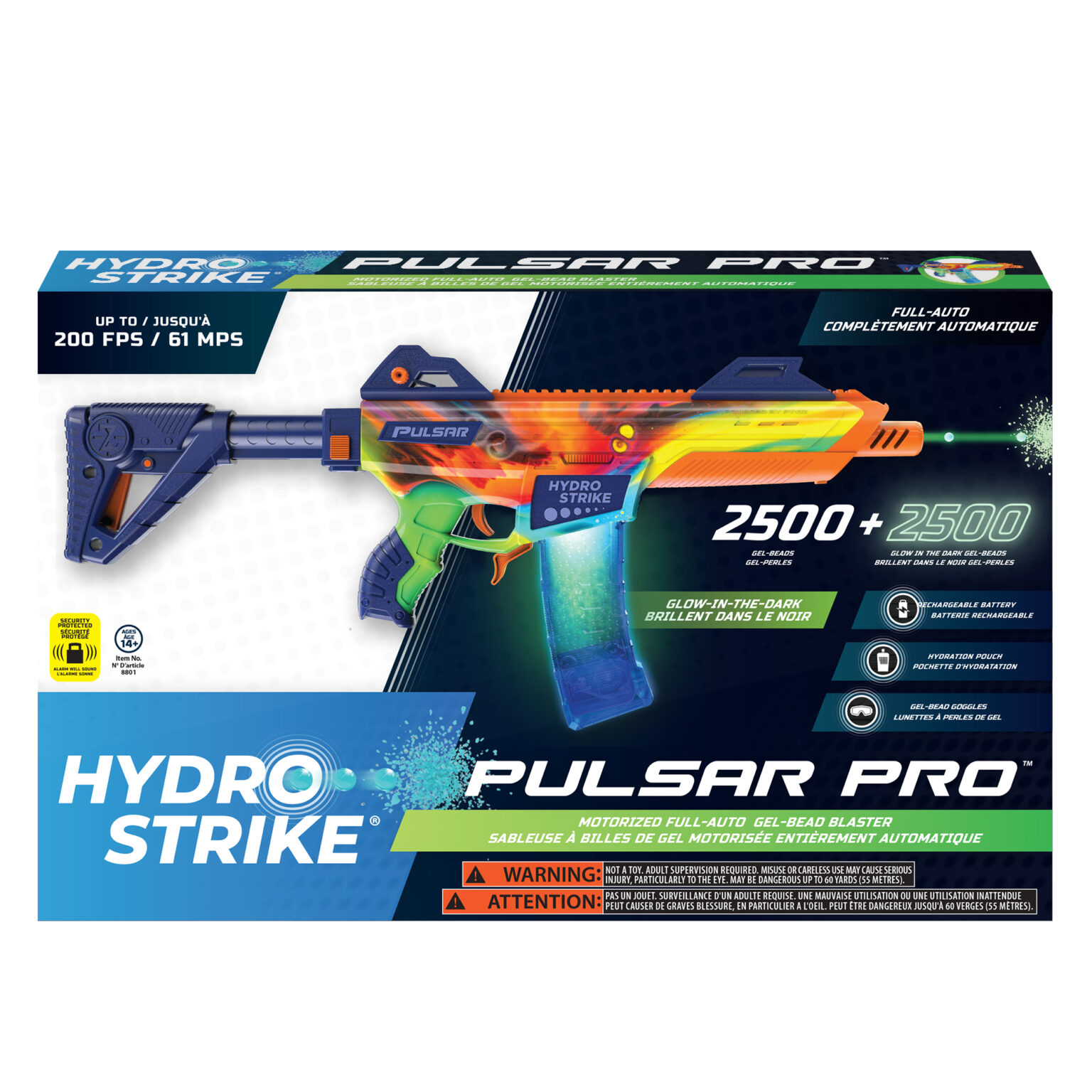 Hydro Strike Pulsar Pro Motorized Gel Blaster Nerf Pijltjesnl