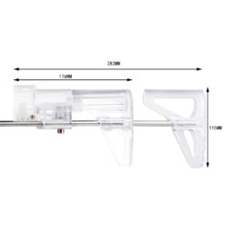 Worker PDW Inschuifbare Schoudersteun - Transparant