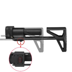 Worker PDW Inschuifbare Schoudersteun - Zwart