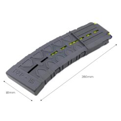 Dart Zone Dart Magazijnen - 15 pijltjes - 3 pack - Grijs