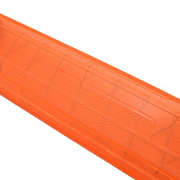 Dart Zone Max Magazijn voor 12 Half Length Darts - Transparant Oranje