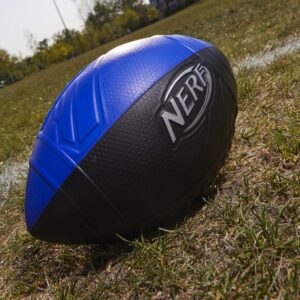 NERF Sports Pro Grip Football - Blauw-Zwart