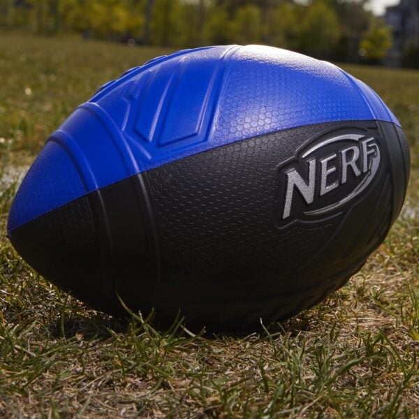 NERF Sports Pro Grip Football - Blauw-Zwart