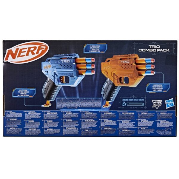 NERF Elite 2.0 Trio Combo Pack