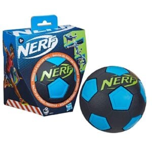 NERF Sports Freestyle Mini VoetBal - Zwart Blauw