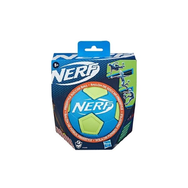 NERF Sports Freestyle Mini Voetbal - Blauw Groen