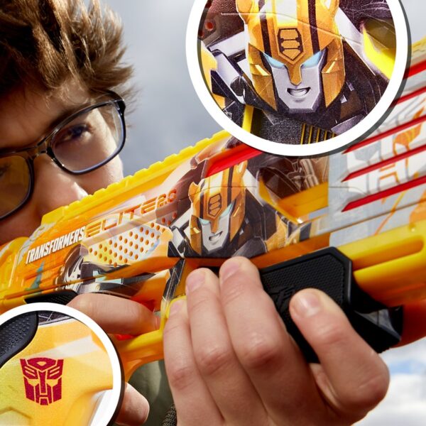 NERF Transformers Bumblebee Dart Blaster