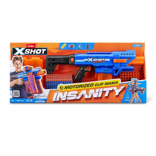 X-Shot Insanity Motorized Clip Mania