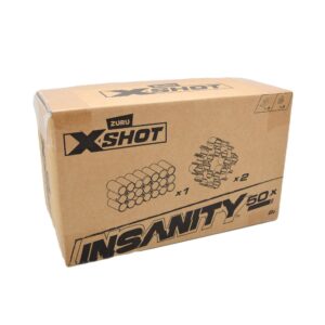 X-Shot Insanity Pijltjeshouders met 50 pijltjes