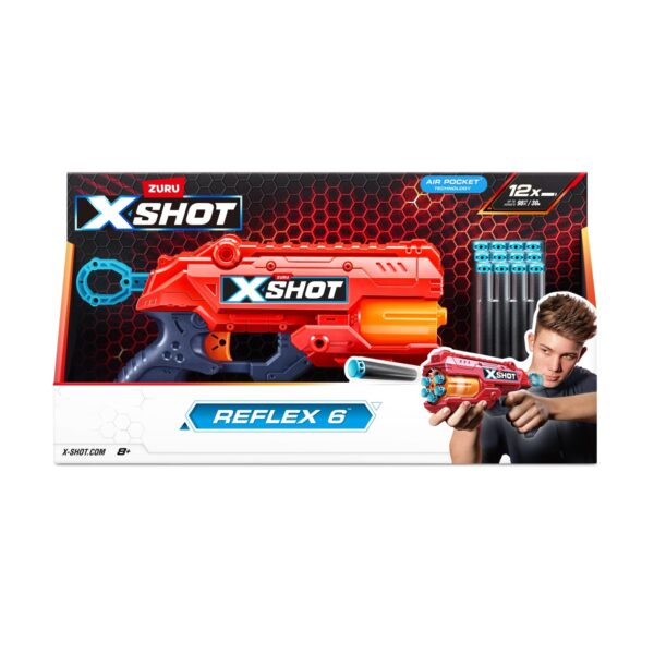 X-Shot Reflex 6 - Rood